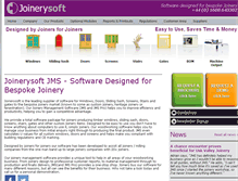 Tablet Screenshot of joinerysoft.com